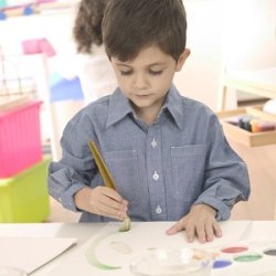 Boy Painting
