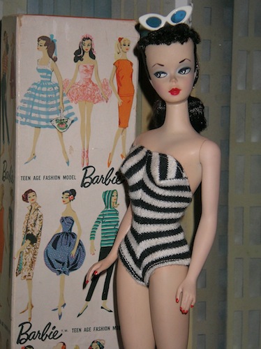 The original Barbie, 1959