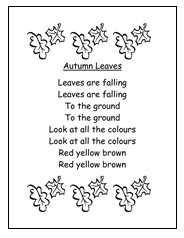 Click to print this preschool leaf rubbing craft.