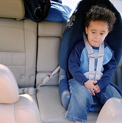 Child in car seat