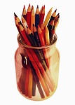 jar of pencils