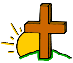 Easter cross clipart