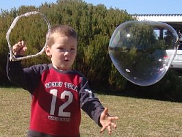 Giant Soap Bubbles