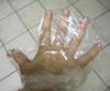 Cling wrap on hands