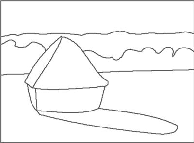 Monet-HaystackDrawing