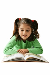 Girl reading
